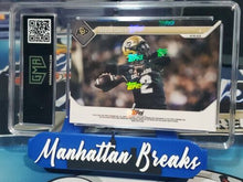 Load image into Gallery viewer, 🔥 🏈 2023 Bowman Now University RC ROOKIE SHEDEUR SANDERS GMA 10 Colorado 🔥
