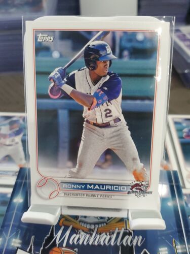 Ronny Mauricio 2022 Topps Pro Debut Base Set #PD-175 Binghamton Rumble Ponies