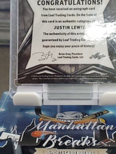 Load image into Gallery viewer, 2022 Leaf Exotic Encased PARROT PRIZMATIC 1/6 Justin Lewis RC AUTO BA-JL2 Bulls
