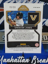 Load image into Gallery viewer, 2022 Spencer Jones Prizm Draft Pick Auto Lime Green 15/23 Yankees Prospect MINT
