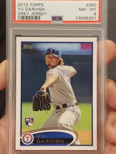 ⚾ 🔥 YU DARVISH 2012 TOPPS #660 PSA 8 GEM MT RC ⚾ 🔥