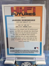 Load image into Gallery viewer, Jasson Dominguez - 2022 BOWMAN CHROME MOJO HI-FI FUTURES #HIFI-11 YANKEES HOT
