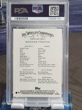 Load image into Gallery viewer, 2022 Allen &amp; Ginter Wander Franco SILVER Portrait Parallel POP 43 PSA 10
