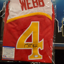 Load image into Gallery viewer, BUY ONE GET ONE FREE!  Spud Webb Signed Custom Jersey PSA COA
