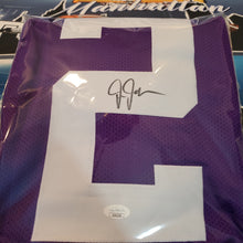 Load image into Gallery viewer, Justin Jefferson Signed Custom Jersey JSA COA
