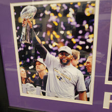 Load image into Gallery viewer, Ray Lewis Framed Jersey 35 X 43 Beckett COA
