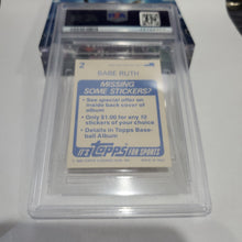 Load image into Gallery viewer, 1983 Topps Stickers Babe Ruth PSA 5 EX
