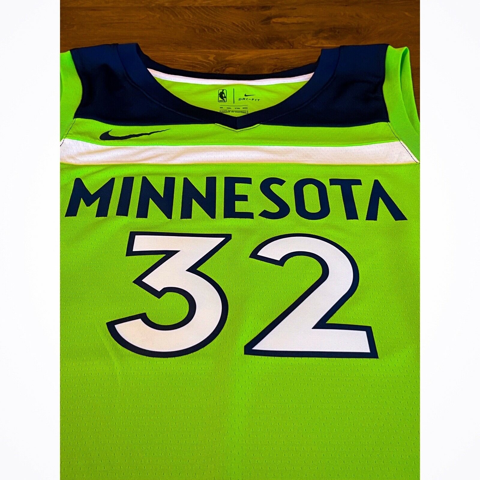 Karl-Anthony Towns Minnesota Timberwolves City Edition Nike Dri-FIT NBA  Swingman Jersey
